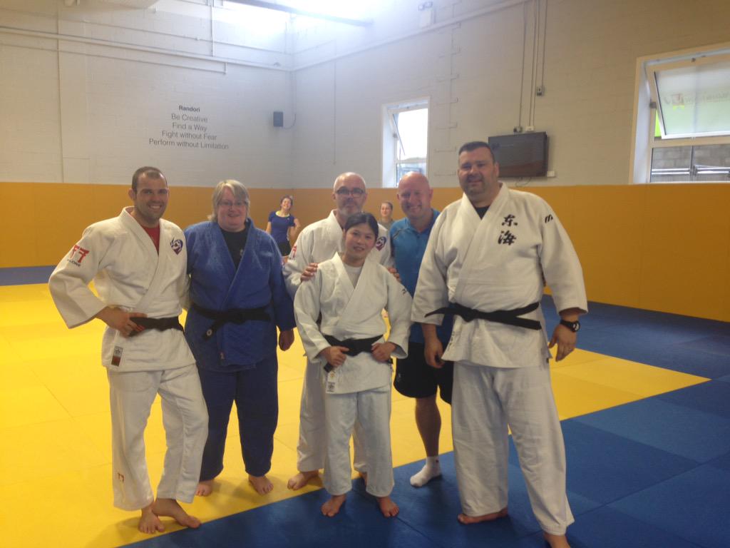 gazedwards1968's tweet photo. Tomoko 2009 world champion with judoscotland coaches http://t.co/CZJtvEPjMi