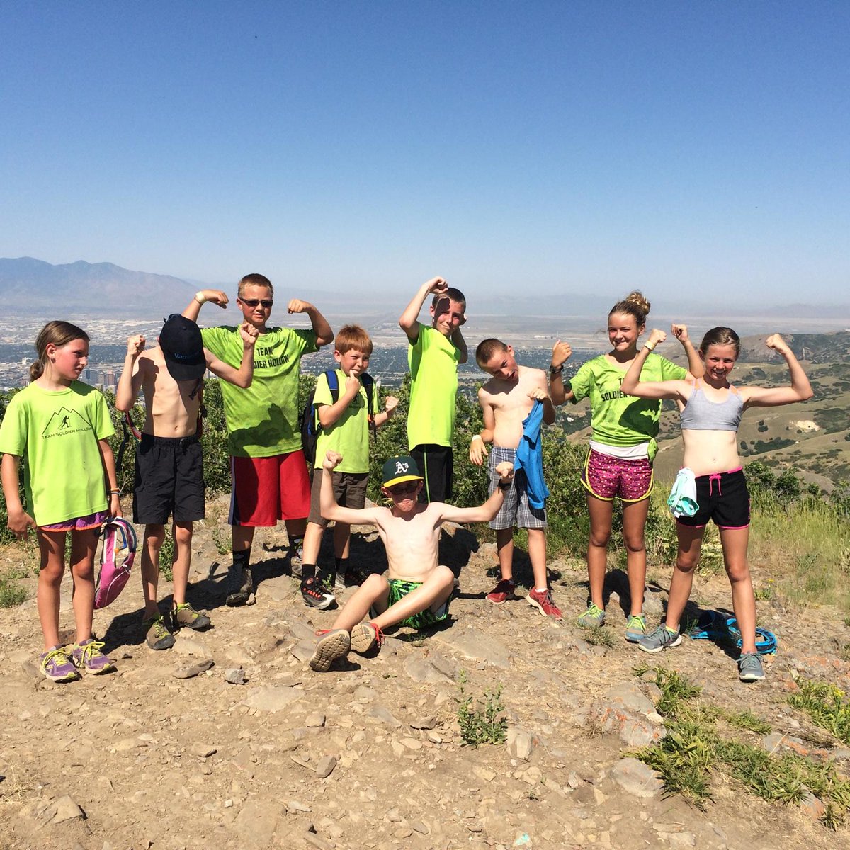 Team_SoHo's tweet photo. Devo campers conquered agony hill! http://t.co/a2eJms8lpH