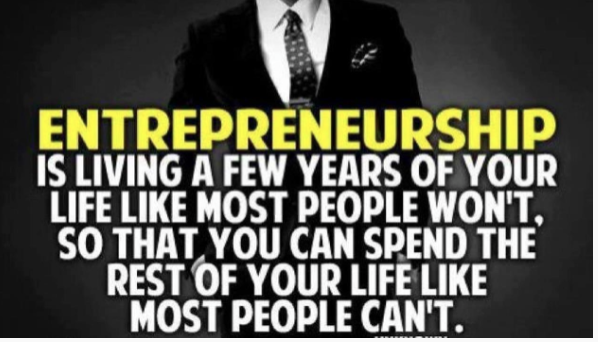 #entrepreneurship living a few years of your life like most people won't
#smallbusiness #success #growthhacking