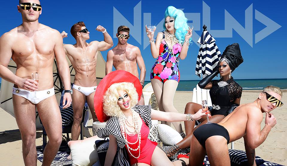 This Saturday get #Bougie at @NVRLNDchicago! Hosted by <a href="/KimChi_Chic/">Kim Chi</a> <a href="/trixiemattel/">Trixie Mattel™</a> <a href="/SheaCoulee/">🍉 SHEA COULEÉ 🍉</a>: showclix.com/event/neverlan…