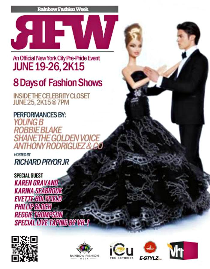 Rainbow Fashion Week @ Urbo Upstairs - Thursday June 25th #fashionweek #pride #urbonyc facebook.com/events/1673963…