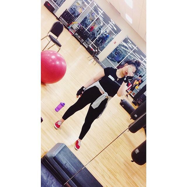 getfitandthick's tweet photo. Cynthia is back in the swing of things after having her cutie pie daughter. Consistency is key Cynthia, the #fitand… http://t.co/yetK0KZfu2