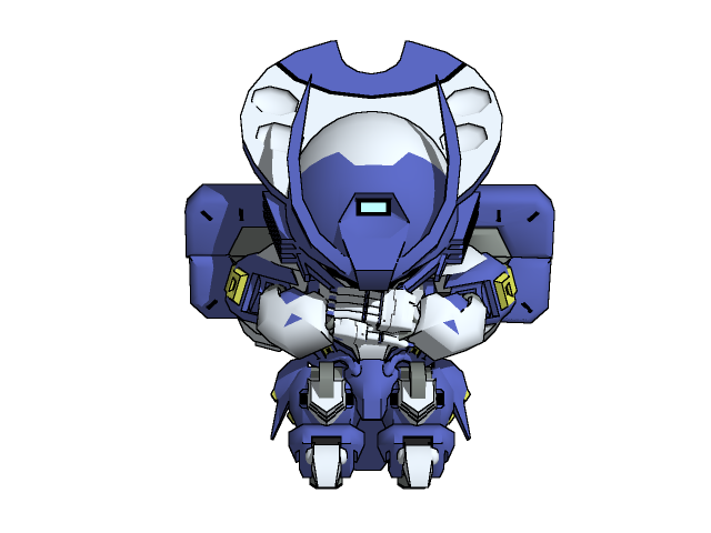 「指もアームも全部動くよダハック 」|スタジオ工具箱🆗リクエストのイラスト