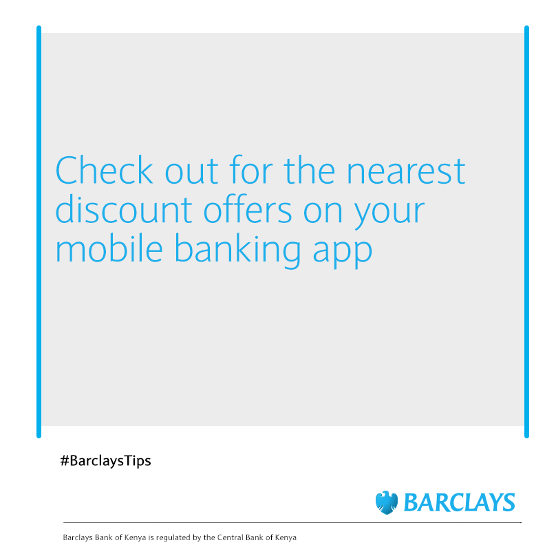 AbsaKenya's tweet image. Your bank on your phone.  #BarclaysTips
