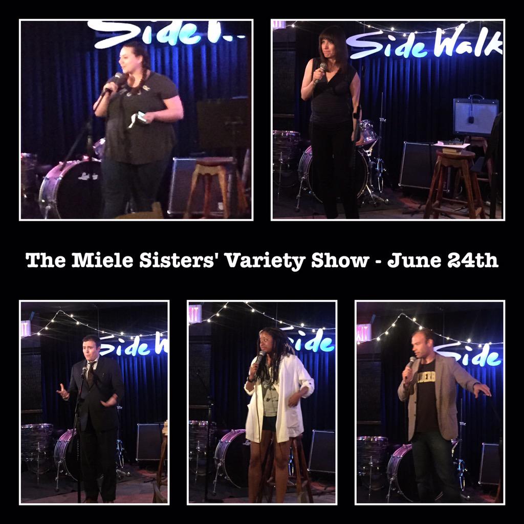 Thx 2 every1 who came out 2 last nites <a href="/TheMieleSisters/">The Miele Sisters</a> &amp; 2 <a href="/OphiraE/">Ophira Eisenberg</a> @PRobinsonComedy <a href="/patrickterry/">Patrick Terry</a> <a href="/KeithAlberstadt/">Keith Alberstadt</a>