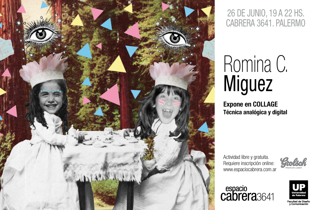 EspacioCabrera's tweet photo. Romina C. Miguez y Carolina Favre exponen mañana en COLLAGE. Info e inscripción: http://t.co/0PFMkn2prP http://t.co/hWSNl1CGaf