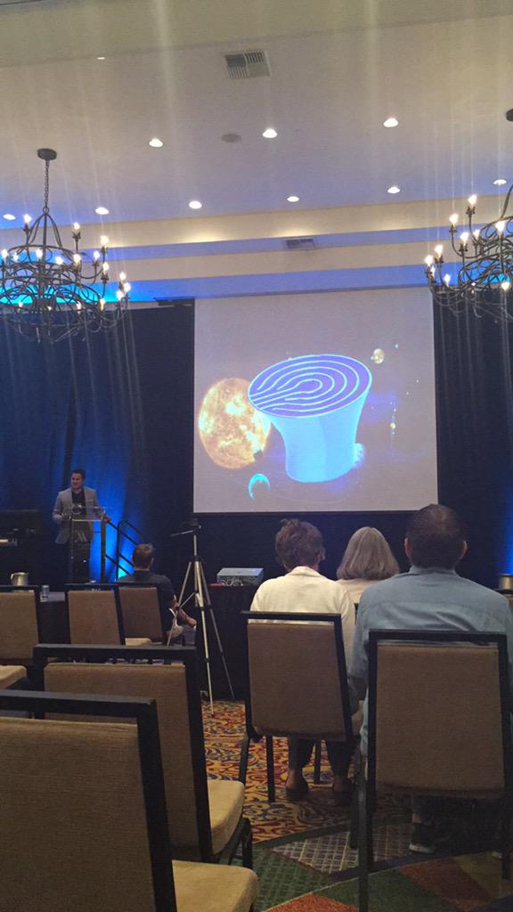 blohn_dee's tweet photo. @WineWITS well at least I can sleep tonight knowing I can one day drink #wine in space #ThankGoodness #WITS2015 http://t.co/klRTW57lGC