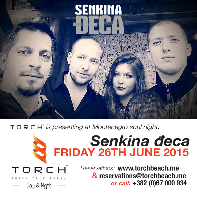 TorchBeachBudva's tweet photo. @TorchBeachBudva is presenting at Montenegro soul night: Band "Senkina đeca" #TorchBeach #Budva #Montenegro http://t.co/7rC532G89B