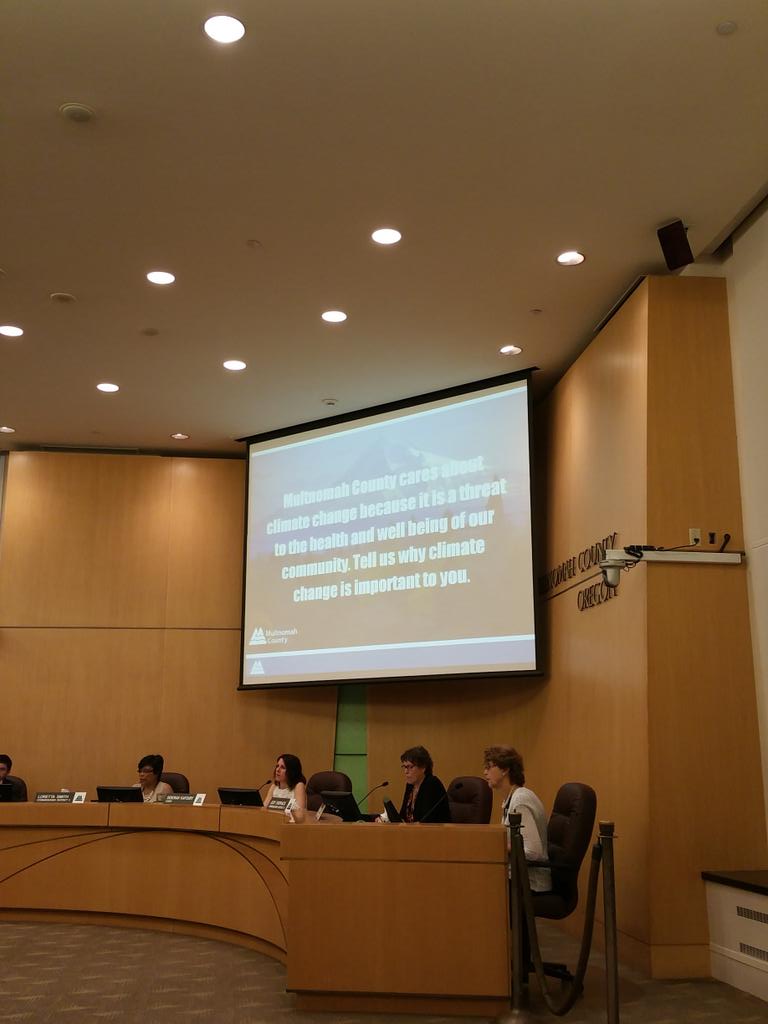The <a href="/multco/">Multnomah County, OR</a> <a href="/notifypdx/">City of Portland</a> Climate Action Plan approved today. Ambitious, hopeful and focused on #people. #asitshouldbe