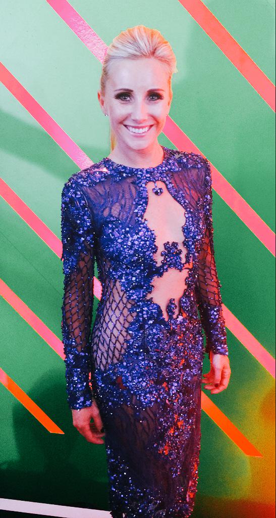 justinejones1's tweet photo. Wow @HomeOfCricket for @testimonial2015 thank you @JulienMacdonald for my incredible dress #fashion #london http://t.co/lb3d7EJ1zZ