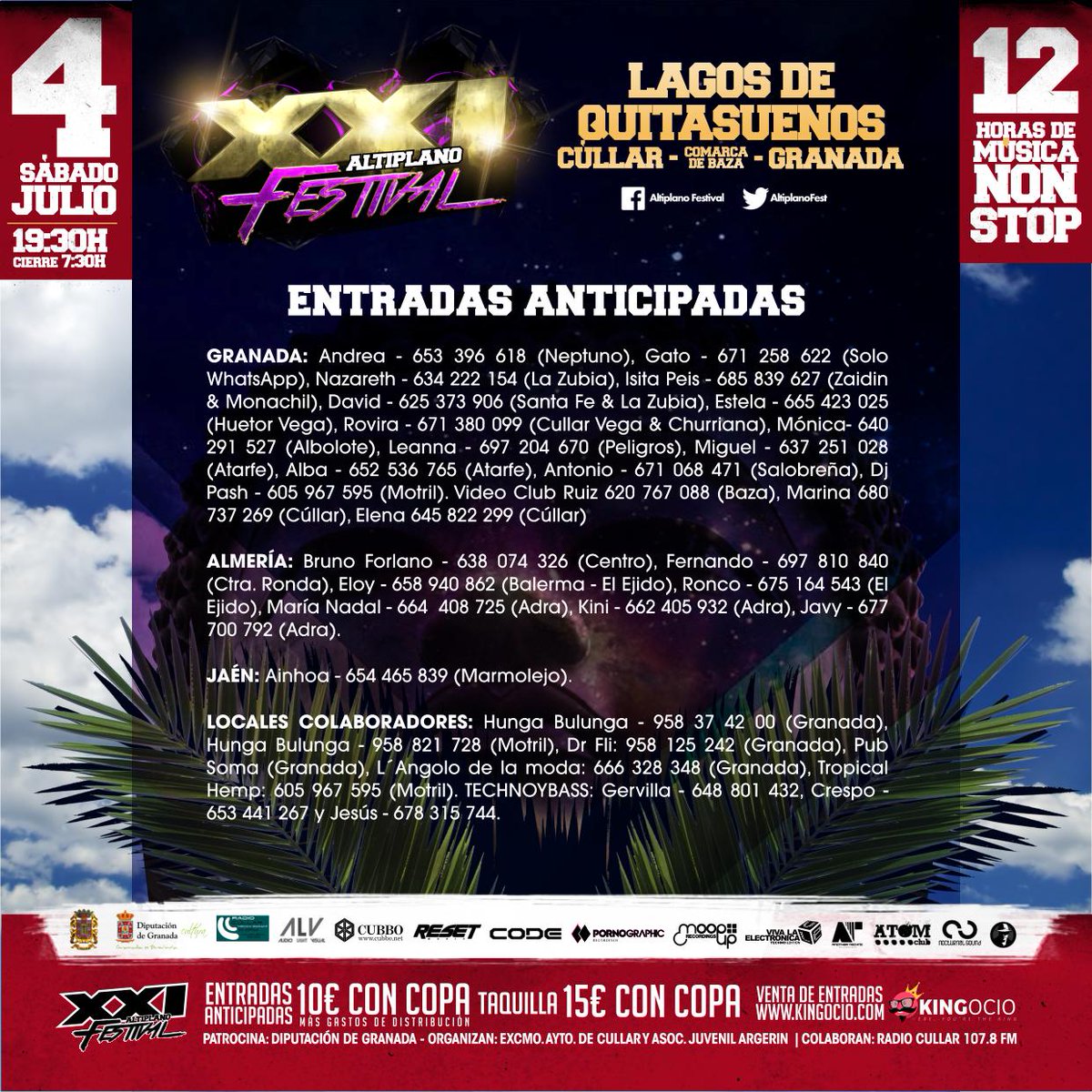 AltiplanoFest's tweet photo. @JeanSimonDJ 4 de Julio en @AltiplanoFest 
Entradas anticipadas en @agenciaocio y nuestra red de RRPP http://t.co/pgPwjY4fsw