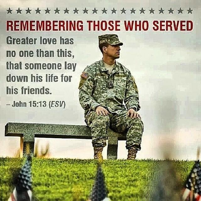 peaceforforces1's tweet photo. Remember Those Who Served http://t.co/fAkYZxeGpT