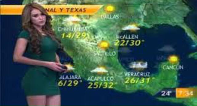 ArekMszyca's tweet photo. Suddenly I'm way more interested with watching mainstream news #SheJustReportsVeryWell #VeryExperienced Yanet Garcia http://t.co/onFTwLvMcF