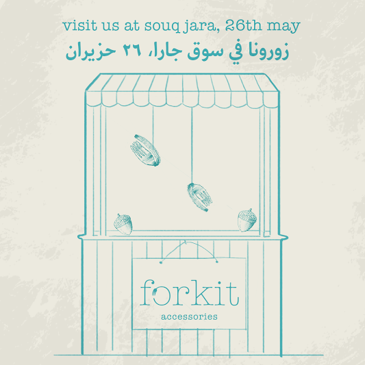 Forkitjo's tweet photo. Forkit will be at JARA tomorrow! stop by, get your forkit and help us feed 10 families this Ramadan! http://t.co/M9qbGIiaie