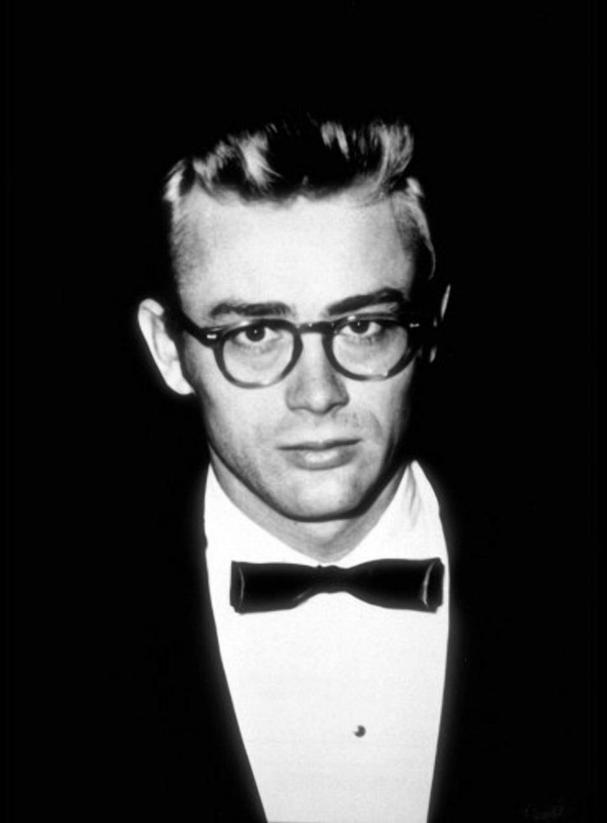 Tuesday Pick-Me-Up: James Dean rocking classic frames. #KateReese #VintageStyle