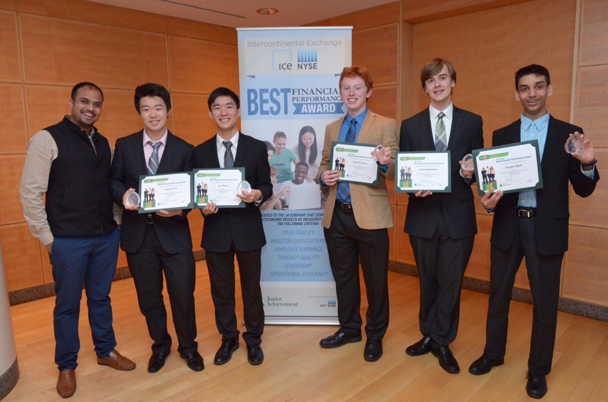 Congratulations to Mustang Mail for Best Financial Performace Award &amp; all of the <a href="/JA_USA/">Junior Achievement</a> teen entrepreneurs