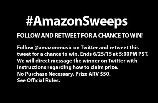 Follow &amp; RT for a chance to win 2 tickets to <a href="/AWOLNATION/">awolnation</a> <a href="/FillmoreDetroit/">The Fillmore Detroit</a> 7/2 amzn.to/1C3lvAE #AmazonSweeps