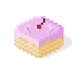 _pixelDemon's tweet photo. Happy anniversary @Pixel_Dailies! And here is your #pixelcake! With a cherry! #pixel_dailies http://t.co/kBCUFx5iDW