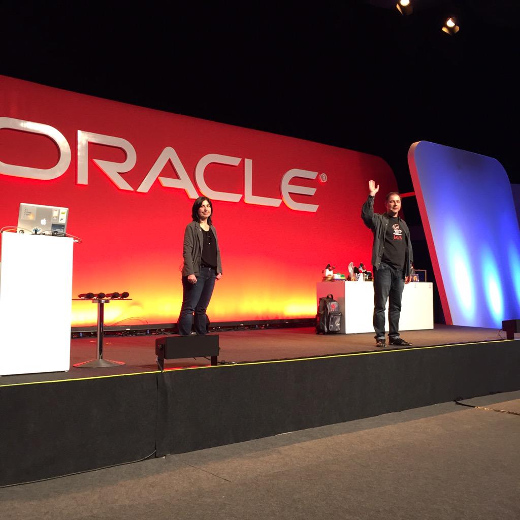 gsaab's tweet image. .@brjavaman and @fabianenardon #JavaOneBR