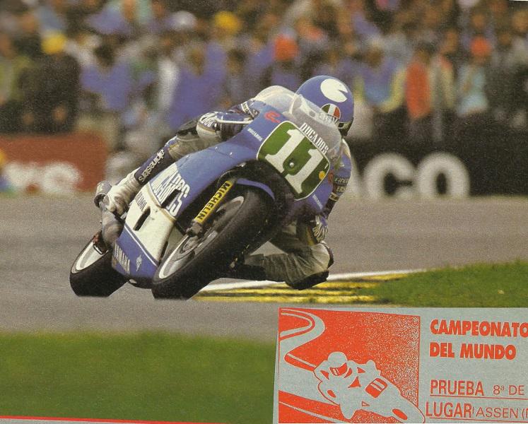 .<a href="/jgarrigaoficial/">Joan Garriga Oficial</a> won the 250cc race at #Assen from Jacques Cornu and Anton Mang. 1988 #DutchGP #RIPJuanGarriga