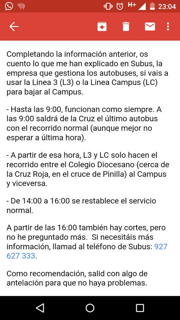 EstudiantesEPCC's tweet photo. IMPORTANTE: cortes de tráfico mañana. Tened cuidado si tenéis exámenes. @CEstudiantesUEx http://t.co/TH1bqRFYXb