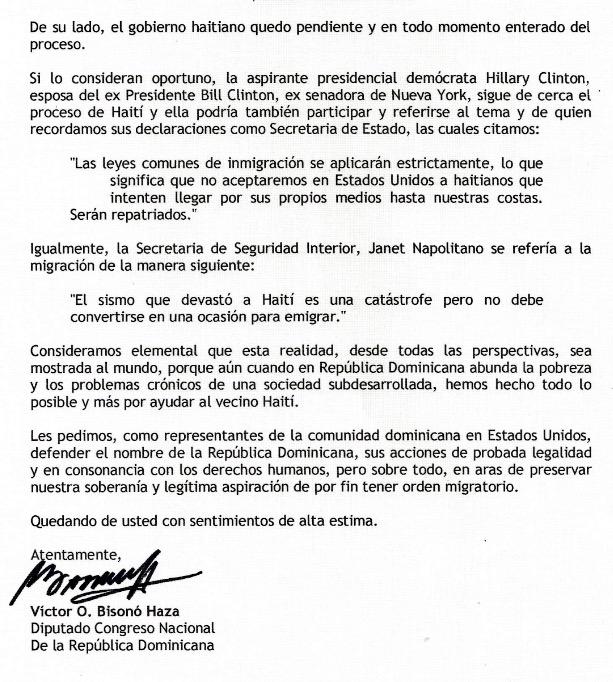 Enviamos una carta a compatriotas que ejercen cargos públicos en NY. Pedimos defiendan el nombre de RD #BeFairWithDR