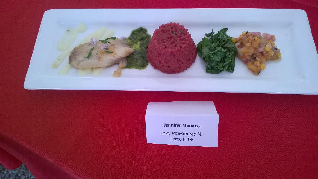 SustainableFare's tweet photo. Congratulations to Chef Jen Monaco 3rd place #njseafoodchallange @Life_Is_Sweet20 http://t.co/AnPyOwcDXV