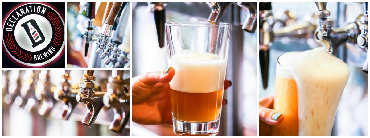 6pm pint night w/#DeclarationBrewing. Enjoy free tastings, swag, &amp; pint glasses (while supplies last). #tonyps17thave