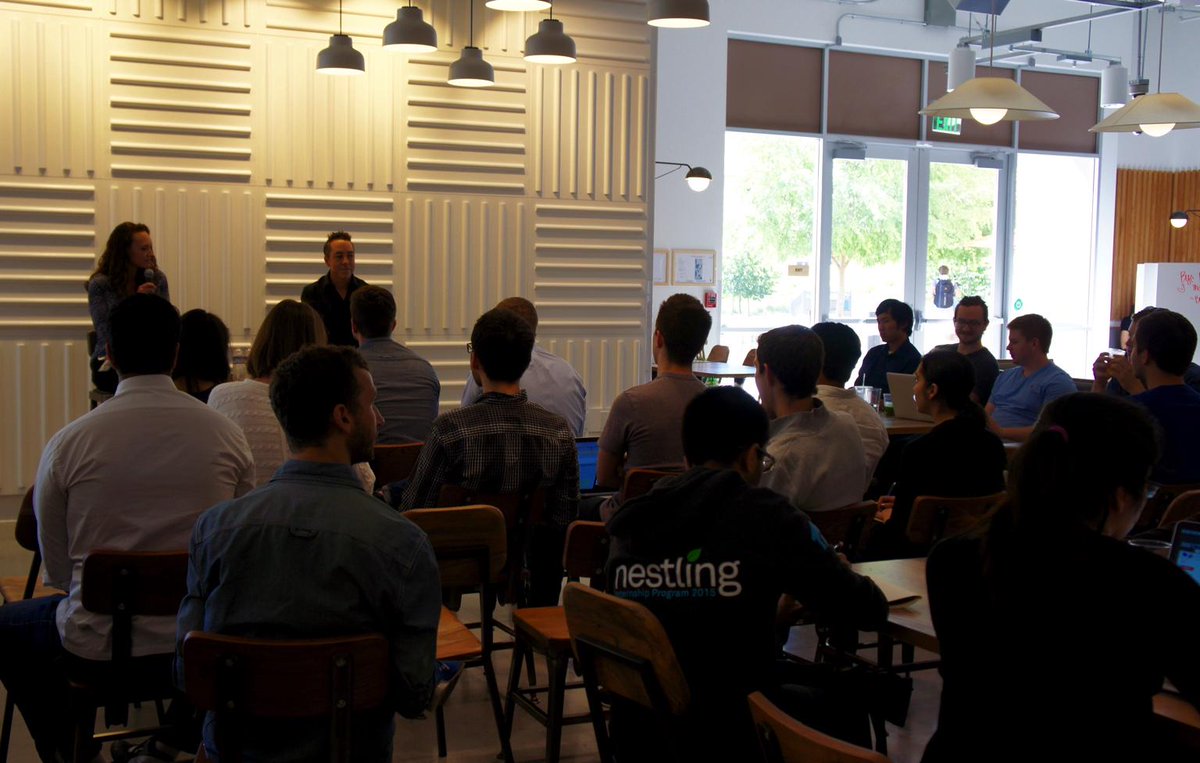 nestling's tweet photo. And that’s a wrap! Thanks so much to @kraneland for being our first 2015 #NestlingCampfire speaker! http://t.co/5QgtPPNLFB