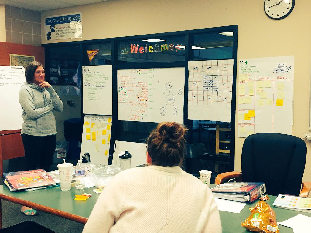 StatsMonkey's tweet image. @LakevilleAreaPS educators sharing their PDSA work! #langfordlearning #continuousimprovement