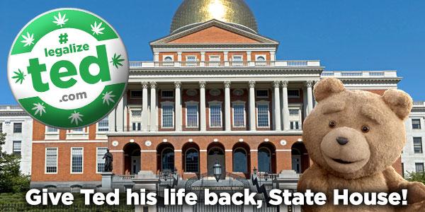 LegalizeTed's tweet image. C'mon State House - don't you think Ted deserves the same rights as everyone else? LegalizeTed.com