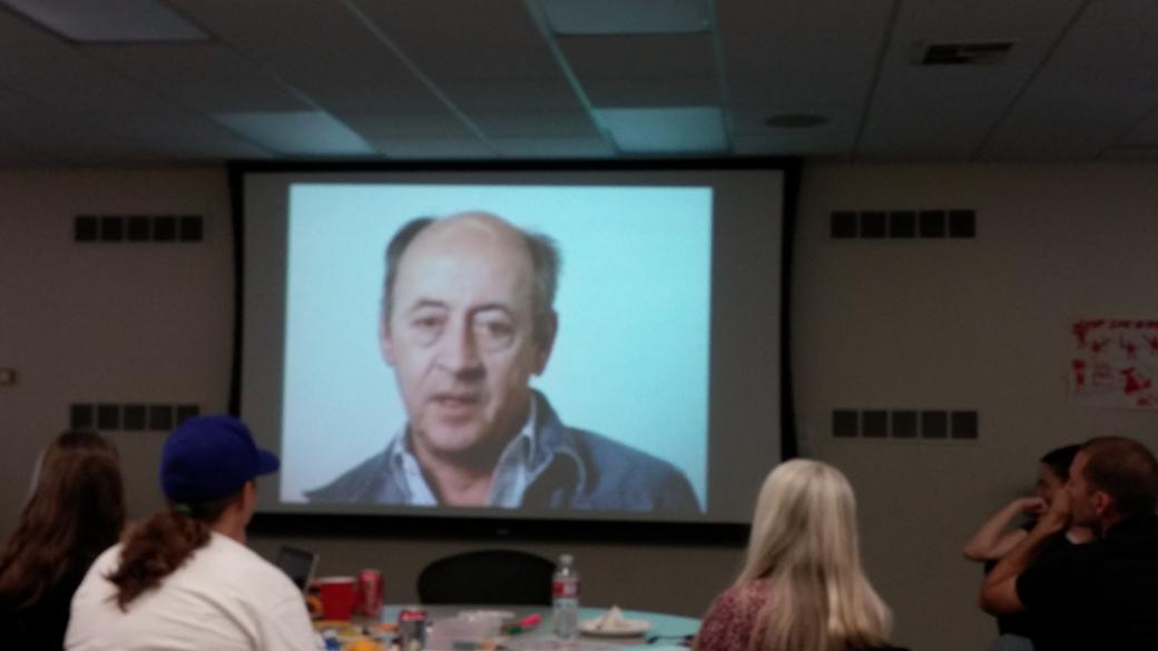 crowechris's tweet photo. @nunyabauer leads the visitor's scribble at #cuwp2015 http://t.co/GpLVByrLWV