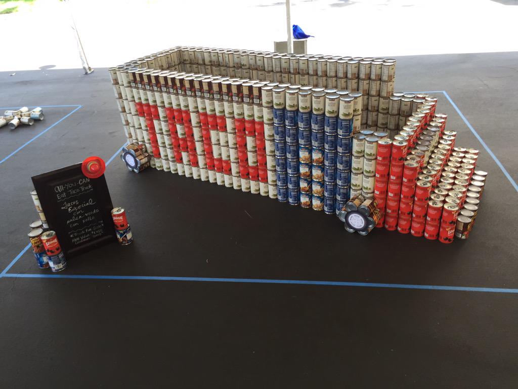 AlexinAuto's tweet image. .@KelleyBlueBook's annual #Canstuction happened today benefitting @SecondHarvestFB. Here are some designs we created: