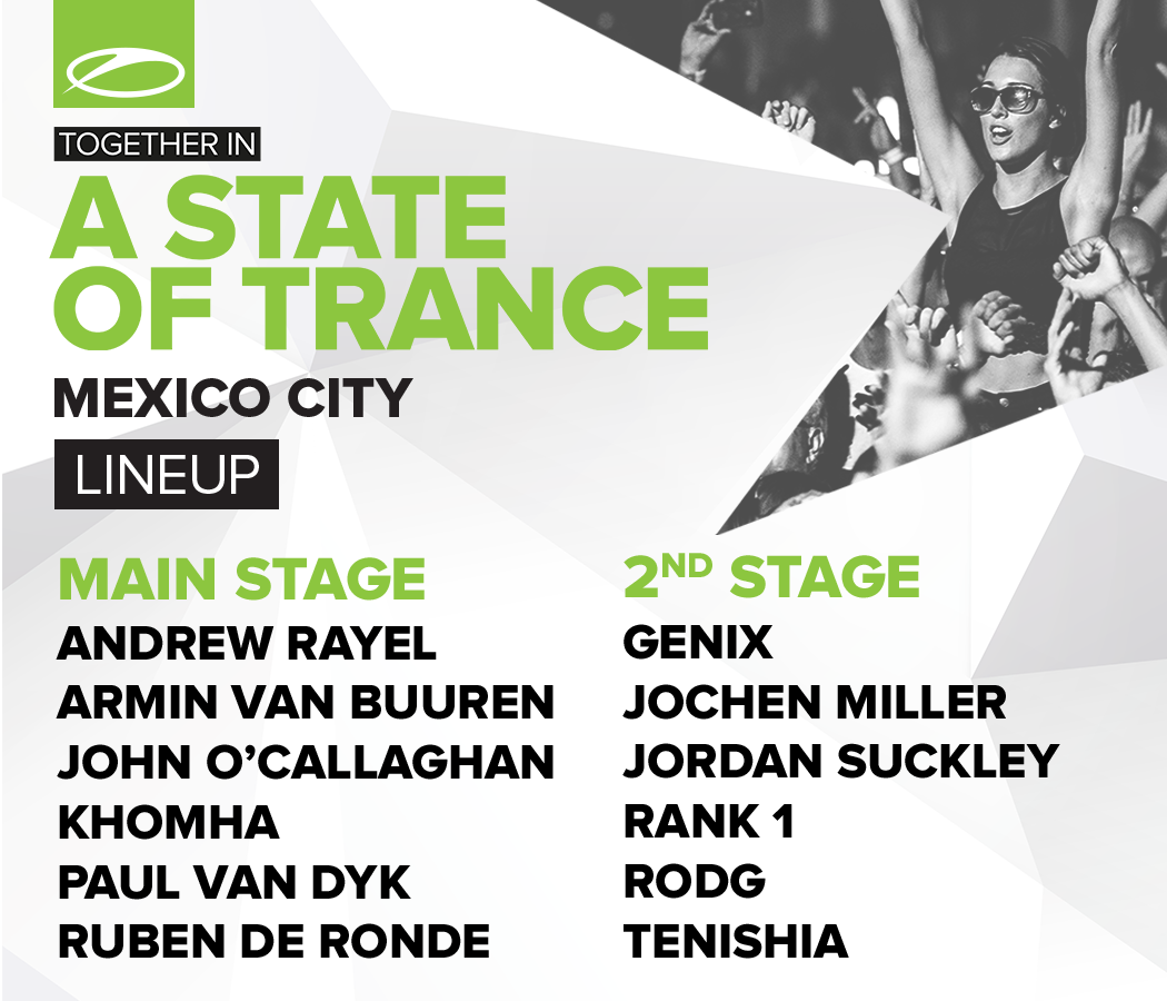 PalembangTrance's tweet photo. RT @asot The line-up for ASOT Mexico has been
announced! http://t.co/UjdK33B6Mj