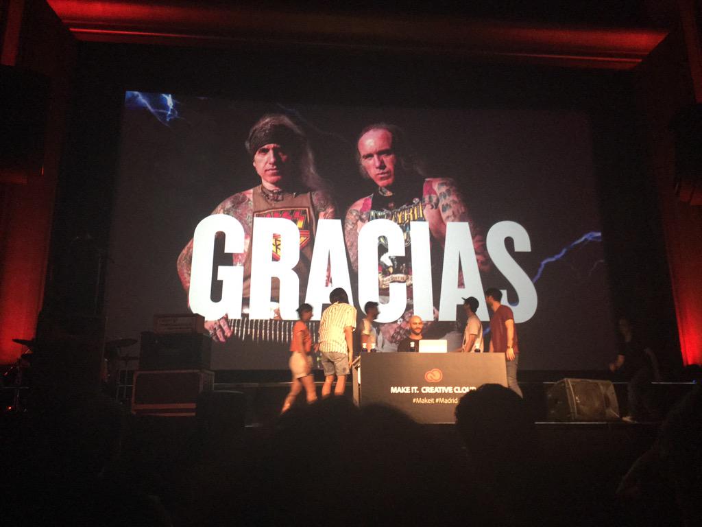 This is it. Gracias por una conferencia así, <a href="/AdobeES/">Adobe España</a>. #Makeit #Madrid