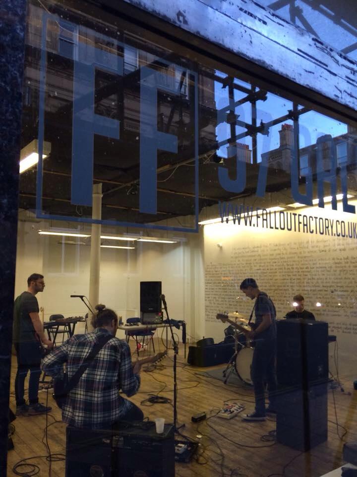 VEYU_band's tweet photo. Practice makes.... new tunes. #falloutfactory #liverpool #gallery #art #music http://t.co/JjyJHi1Hga