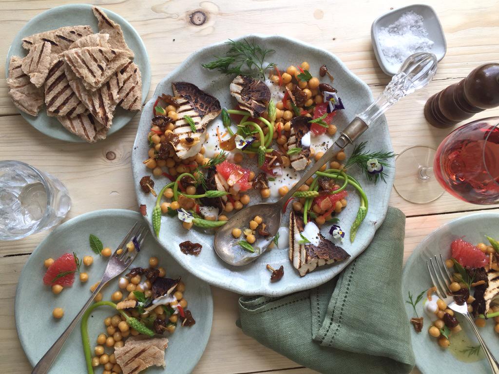 And here's what we did with that dryad saddle #mushroombook