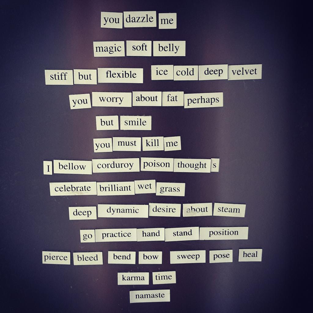 MatildaCrothers's tweet photo. A Poem. http://t.co/N562sZjLix