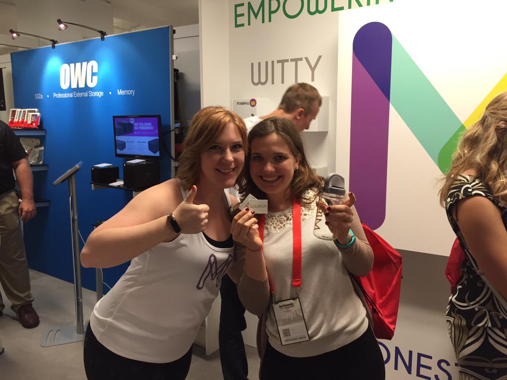 fleetingL's tweet photo. Got some great perks at @mirafitness @MelissaTries @TechweekCHI http://t.co/WSrpbpjgrI