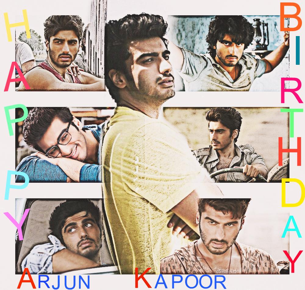 Happy Birthday Arjun Kapoor !!!Love from Russia    