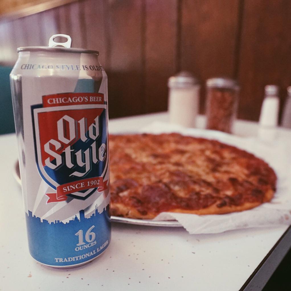 Celebrating 95 years of pizza and #OldStyleBeer. #VitoandNicks
