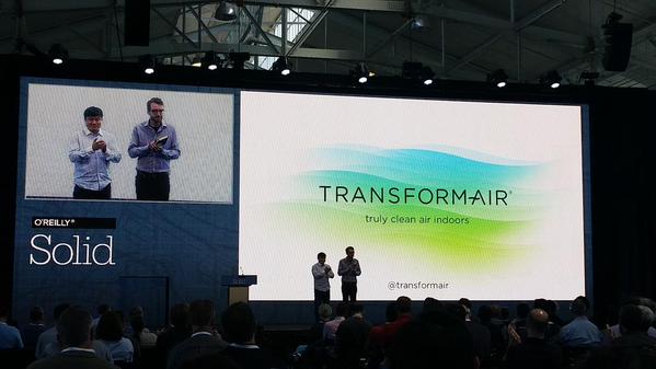 PrediktoIoT's tweet image. Congrats @TransformAir @NascentObjects &amp;amp; thanks to the audience for picking us as your fav #SolidCon @OReillySolid