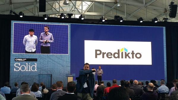 PrediktoIoT's tweet image. Congrats @TransformAir @NascentObjects &amp;amp; thanks to the audience for picking us as your fav #SolidCon @OReillySolid