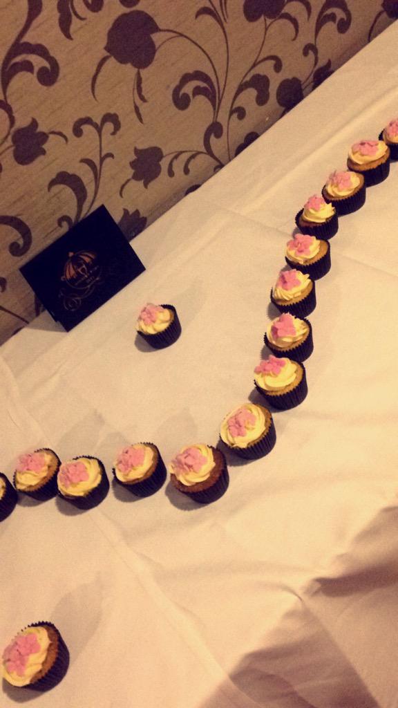 Trick_Your's tweet photo. Our biggest order yet prom cupcakes all set up and ready for @horizon_cc  prom yesterday http://t.co/xKykfFW4J6