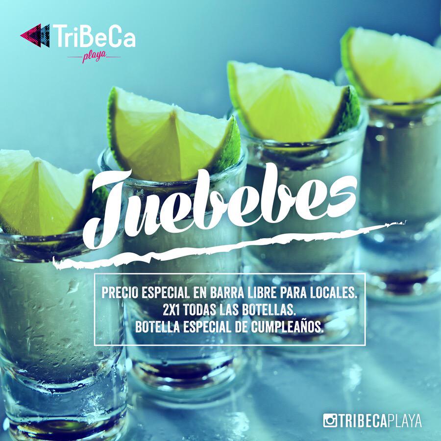 Tribeca_playa's tweet photo. Todos los #juebebes tenemos promoción en barra libre para locales. ¿Ya tienes tu reservación? #TribecaPlaya #Caribe http://t.co/Ty0mugu19z
