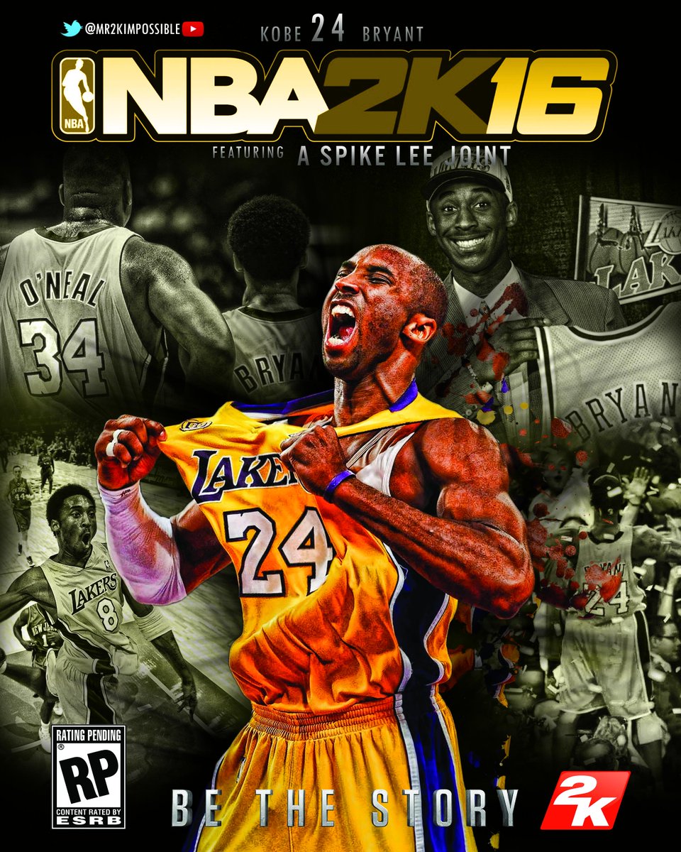 Mr2KImpossible's tweet photo. #NBA2K16 Kobe Bryant (@kobebryant) Special Edition. @Ronnie2K @LD2K @NBA2K http://t.co/ufNfQqQNVm