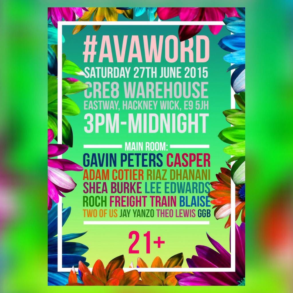 Jerome_Six's tweet photo. #AVAWORD Saturday the venue looks wicked I can't wait now 😁😁 http://t.co/n5iqsr5d4e