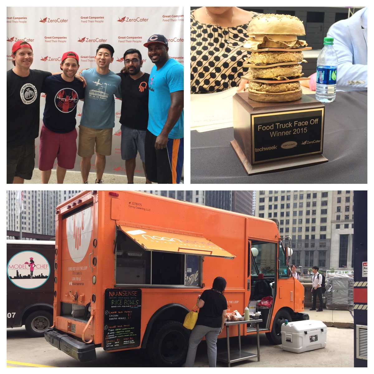 TechweekInc's tweet image. CONGRATS to our Food Truck Faceoff winner...@eatatnaansense! And thanks to all who took part! @ZeroCater @carsdotcom
