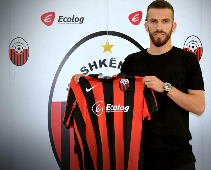 Hasani at the press conference; photo: Shkendija