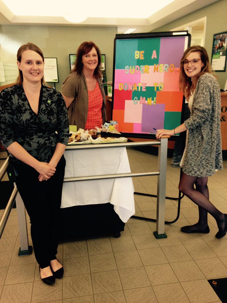 WiensLauraMay's tweet photo. CMN bake sale is a success!!! Also @GregoryBezaire -Your favourite CFO is at 7 units! #0690 http://t.co/LVYTMZ5Qse